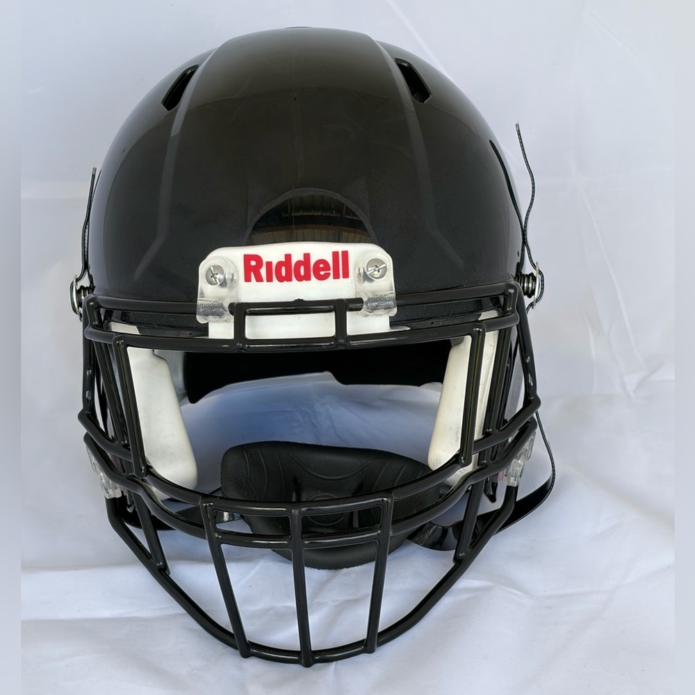 Riddell Speed Flex Youth Large Football Helmet (Flat Black W/ Black Face Mask)